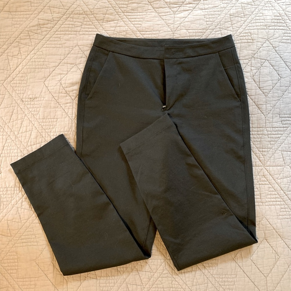 lululemon trousers size 4 black